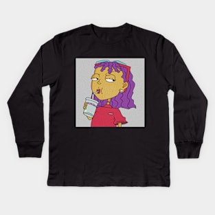 Reggie Rocket Kids Long Sleeve T-Shirt